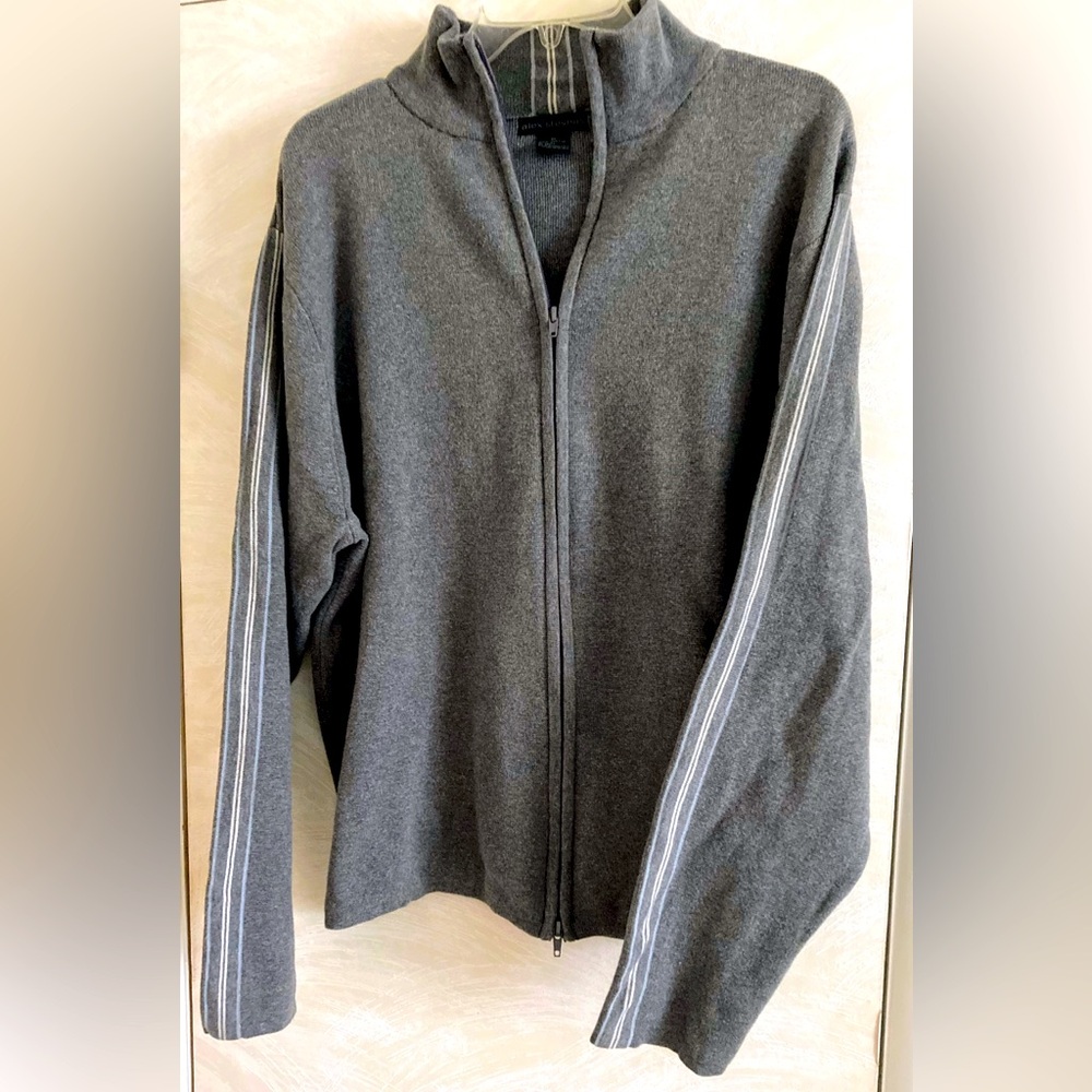 Alex Stevens zip up sweater